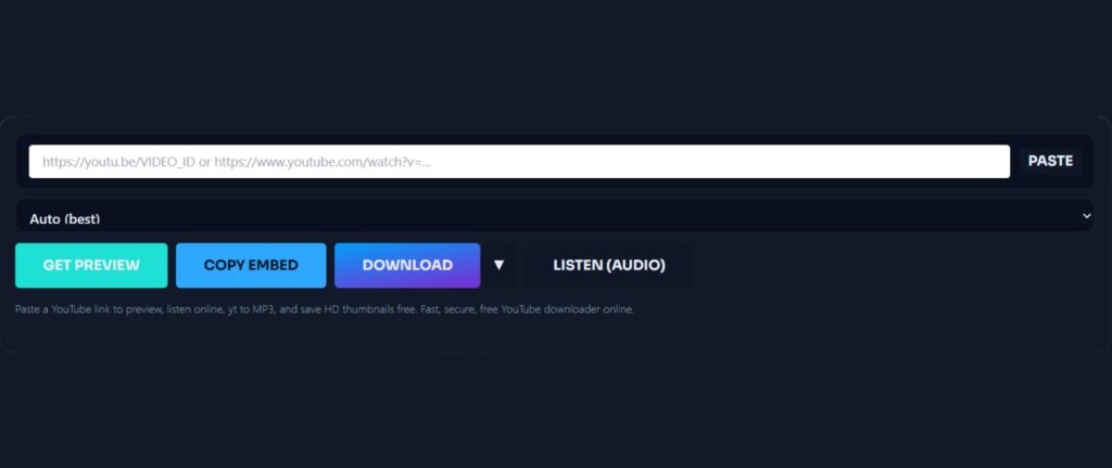 Online Free YT to MP3 Converter | Youtube thumbnail downloader